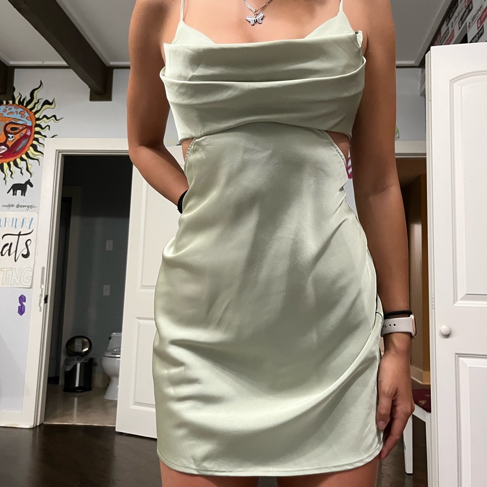 Light Green Princess Polly Dress <33